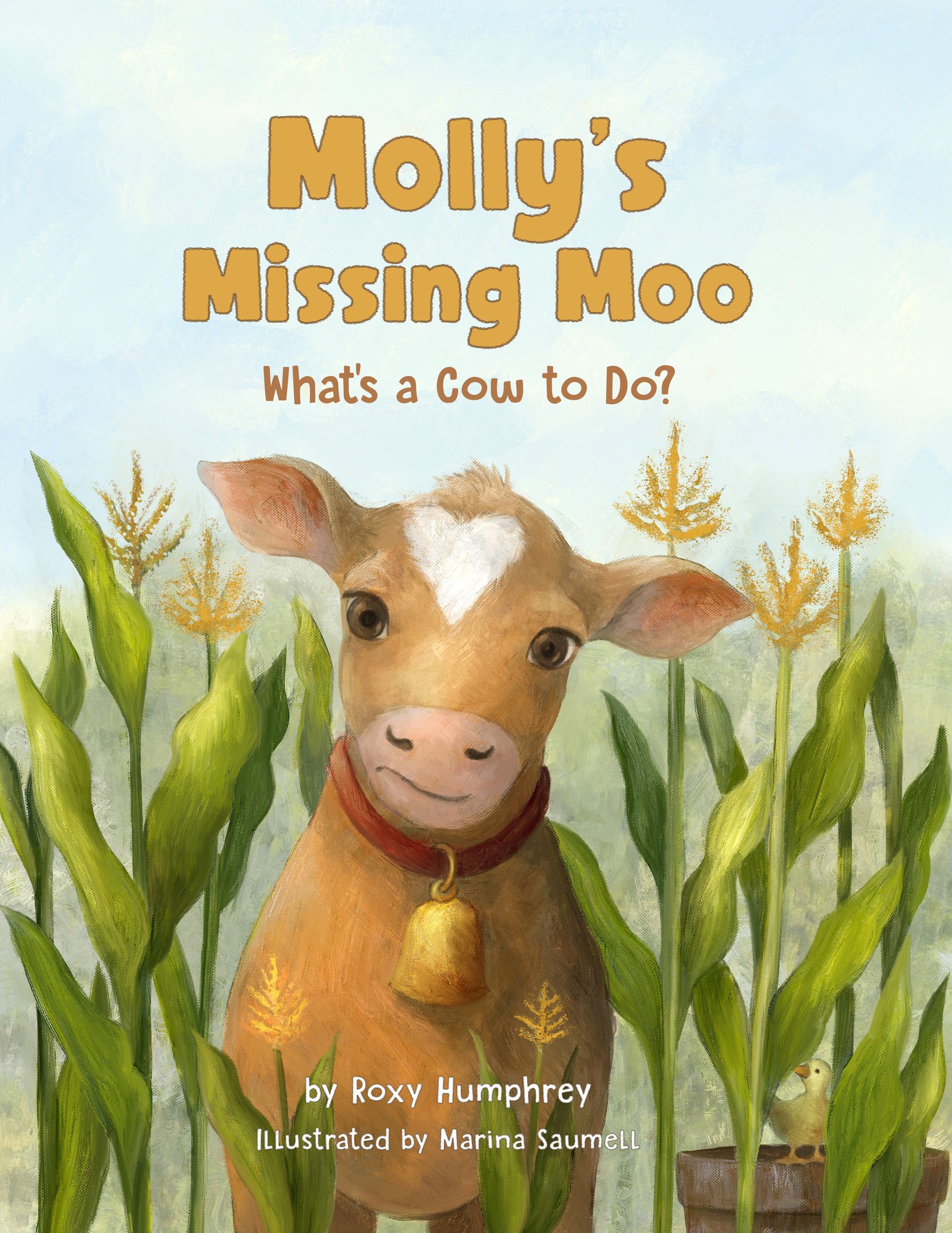 Cover of 'Molly's Missing Moo' by Roxy Humphrey, illustrated by Marina Saumell.